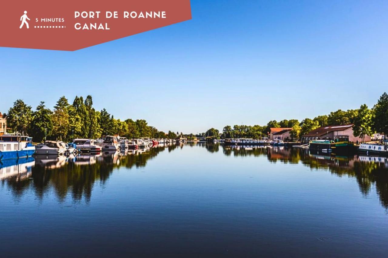 Artgold * Logement Haut De Gamme Spa Roanne Eksteriør billede